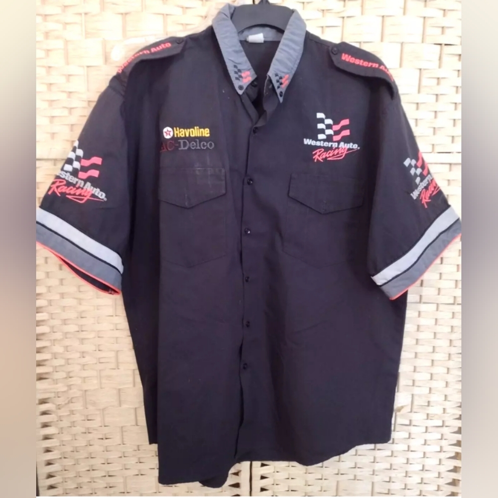 Darrell Waltrip Western Auto Pit Crew Member Shirt